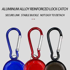 Porte-clés multifonctionnel rétractable, accessoires de pêche, cordes élastiques anti-perte en plastique, lanières - Product Image 3