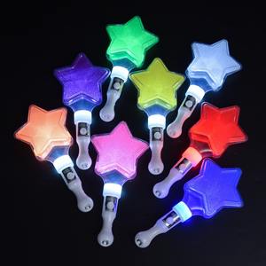 Glow Sticks Venta al por mayor Intermitente LED Star Heart Light Sticks Night Glow Party Supplies para promociones Proveedor a granel para regalo de eventos - Product Image 5