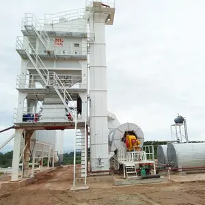 Large Asphalt Batching Plant 160T/H Stationary Batch Mixing Asphalt Plant