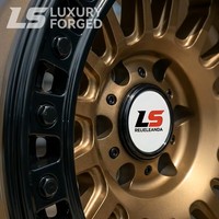 Nuevas Llantas Todoterreno Forjadas a Medida Viaol de 17-20 Pulgadas |   Negro 6X139.7/135 PCD |   25 mm ET |   Compatible con Bronco F150 Tacoma