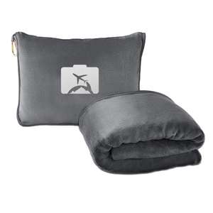 Super suave personalizado Aceptar 2 en 1 Cielo azul avión <span class=keywords><strong>tren</strong></span> bolsas portátiles funda de almohada mochila viaje mantas con juego de almohada - Product Image 6