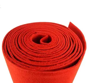 Outdoor Playground Carpet Roll Non Woven Exhibition Corridor Red Carpet For Events Stage Commercial Event Rugs