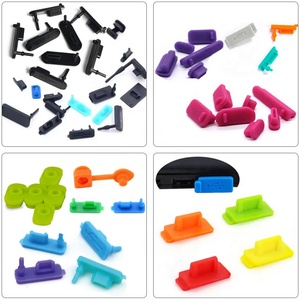 Nhà Máy Tùy Chỉnh USB C Bụi Cắm Cao Su Bìa <span class=keywords><strong>Tip</strong></span> Micro Cổng USB Bảo Vệ Silicone Bụi Bìa Với Các Lỗ - Product Image 2