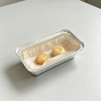 Barquette alimentaire jetable en aluminium de qualité alimentaire, conteneur oblong pour stockage à froid commercial et emballage de traiteur pour événements