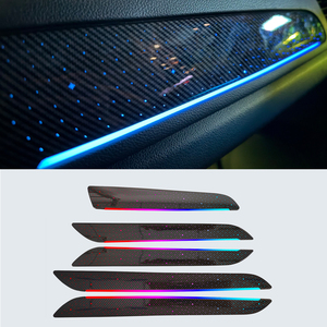 64 Colors Carbon Starry Sky Ambient Light for Audi Q3 2019-2026 Screen Control Interior <b>LED</b> Lighting Upgrade Kit - Product Image 1