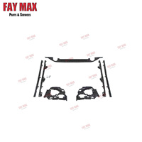 Kit complet de pare-chocs avant style GTI pour VW Golf 7.5, coque de pare-chocs avant avec calandre, feux antibrouillard, assemblage complet pour une mise à niveau complète