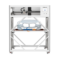 Imprimante 3D industrielle grand format 1200*1600*1200mm, filament PLA en fibre de carbone, machine d'impression 3D pour le prototypage automobile