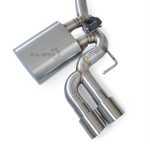 Tuyau d'échappement pour <span class=keywords><strong>Audi</strong></span> <span class=keywords><strong>A4</strong></span>/A5 2.0T B9 2017-2024, tuyau d'échappement intelligent à soupape haute performance, parfaitement adapté - Product Image 3