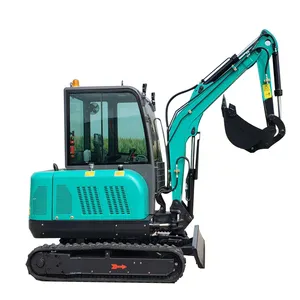 Nuovo Arrivo Idraulico Zero Coda Digger 3.5 Ton Exvavators Macchina Con A/C Cabina