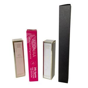 Kerst Geschenken Aangepaste Logo Cosmetische Verpakking Transparante Kartonnen Doos Voor Lipgloss - Product Image 6