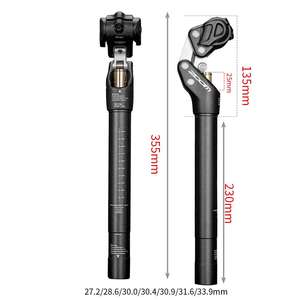 ZOOM Xinlong VTT quatre maillons <span class=keywords><strong>amortisseur</strong></span> <span class=keywords><strong>tige</strong></span> de <span class=keywords><strong>selle</strong></span> SP-422 tout-terrain souple queue Suspension réglable siège de vélo de tourisme - Product Image 5
