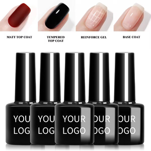 Couche de <span class=keywords><strong>base</strong></span> supérieure sans essuyage OEM ODM, apprêt pour vernis à ongles, vernis à séchage à l'air libre, <span class=keywords><strong>semi</strong></span>-permanent, outil de nail art à LED UV - Product Image 3