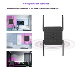 Repetidor de red inalámbrica AX1200M de doble banda 5G, amplificador de extensión WiFi de señal amplificada para uso doméstico con función VoIP - Product Image 4