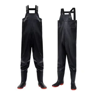 Wholesale black rubber waders To Improve Fishing Experience 