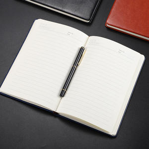 Journal promotionnel en relief en gros Journal avec logo personnalisé fournitures de bureau scolaire cahier A5 en similicuir - Product Image 3