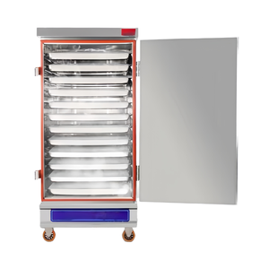 Vaporiera per Alimenti in Acciaio Inox di Alta Qualità con 12, 24 o 48 Vassoi, Vaporiera Avanzata per Riso, Vaporiera Multiuso - Product Image 1