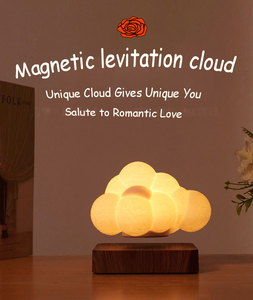 Lampe à lévitation magnétique, rotation automatique, effets d'éclairage dynamiques, cadeau romantique - Product Image 4