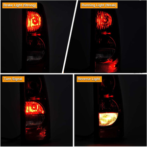 Luces de Freno Traseras LED ABS Originales para Chevrolet Silverado 2003-2006, Luz de Circulación Diurna Roja de 12V, Actualización Retrofit - Product Image 6