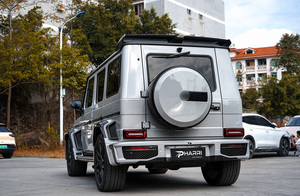 Kit carrosserie large style W465 <span class=keywords><strong>G900</strong></span> PHARRI pour Mercedes Classe G W463 2007-2018, comprenant capot en carbone sec, phares et passages de roues - Product Image 4
