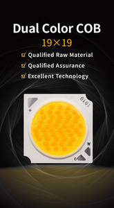 Espectro completo Ra98 Two CCT High Power 300W + 300W <span class=keywords><strong>Bi</strong></span>-Color Regulable Led Cob Chip 2700K 6500K Bridgelux Chip Tunable COB LED - Product Image 5
