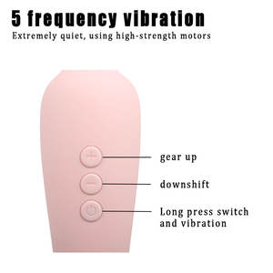 Giocattolo del sesso delle donne adulte del <span class=keywords><strong>Silicone</strong></span> di grado medico impermeabile AV vibratore a 5 velocità ad alta frequenza di vibrazione grande testa di progettazione USB - Product Image 6