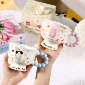 <span class=keywords><strong>Tazas</strong></span> Creativas <span class=keywords><strong>de</strong></span> Cerámica con Diseño <span class=keywords><strong>de</strong></span> Cachorro, Taza <span class=keywords><strong>de</strong></span> Pareja <span class=keywords><strong>de</strong></span> Dibujos Animados <span class=keywords><strong>de</strong></span> Alta Calidad Estética para el Hogar, Regalo <span class=keywords><strong>de</strong></span> Cumpleaños para Niñas - Product Image 4