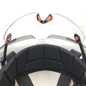 หมวกนิรภัยแบบแข็ง ANT5PPE ได้รับการรับรองมาตรฐาน CE <span class=keywords><strong>EN397</strong></span> พร้อมกระบังหน้าสำหรับงานที่สูง - Product Image 4