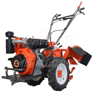 Motoculteur rotatif automoteur à <span class=keywords><strong>4</strong></span> roues équipement de machines agricoles diesel avec tracteur à pied pour le fossé - Product Image 2