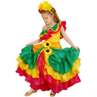 Robes de bal pour enfants de carnaval, costumes de scène, style ethnique, costumes de cosplay, tenue de scène pour fête