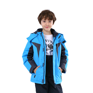 Veste et pantalon <span class=keywords><strong>de</strong></span> <span class=keywords><strong>ski</strong></span> imperméable pour enfants, vêtements <span class=keywords><strong>de</strong></span> sport d'extérieur à personnaliser, pour garçons,, OEM - Product Image 6