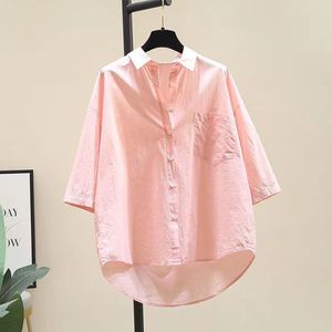 Thứ hai tay của phụ nữ dành cho người lớn mùa hè Polyester/Bông Tops sexy dezo mô hình A12-2 Áo sơ mi hàng ngày sử dụng chi phí-hiệu quả Trung Quốc bán buôn - Product Image 4