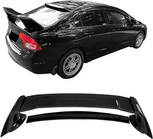 สปอยเลอร์หลังรถยนต์ สีดำเงา วัสดุ ABS สำหรับปี 2006-2011 - Product Image 2