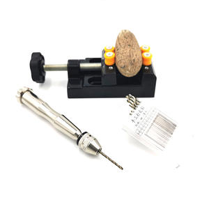 Kits d'outils de bricolage directement de l'usine : perceuses manuelles avec graines de Bodhi, cire d'abeille, noix et ambre pour percer des trous dans les objets de collection - Product Image 4