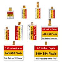 Pantalla de Papel Electrónico de Alta Resolución de 1.54 a 7.5 Pulgadas, Interfaz SPI, Módulo Eink EPD para Logística Inteligente, Etiqueta de Precio Digital ESL