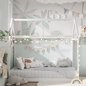 Bambini full twin size design con telaio in legno per bambini letti per bambini <span class=keywords><strong>montessori</strong></span> piano casa <span class=keywords><strong>letto</strong></span> per bambini - Product Image 3
