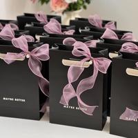 Sac cadeau haut de gamme pour événements de célébration d'ouverture de salons de beauté, cliniques esthétiques, entreprises et magasins de vêtements – Idéal comme souvenir pratique
