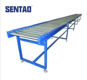 SENTAO Automation Stainless Steel Powered Industrial Conveyor Roller Conveyor System
