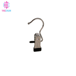 Großhandel <span class=keywords><strong>Mini</strong></span> Small one Single Metalls tiefel Clips Kleiderbügel für kostenlose Probe - Product Image 2