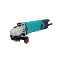 Mini outil électrique industriel professionnel 100mm ensemble de meuleuse d'angle électrique avec interrupteur à glissière et moteur sans balais pour projets de bricolage