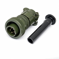 Connecteur circulaire MIL DTL 5015 MS 3106A14S 5 MS3108A14S 5 MS3102A14S 5, fiche et prise aviation 5 broches