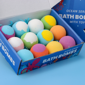 Kit Spa per Bambini OEM con Giocattolo all'Interno, Bombe da Bagno Vegane, Fragranza Personalizzata, Confezione Regalo - Product Image 6