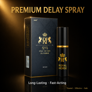 Spray Retardante Auténtico para Hombres con Aceite Herbal Indio y Extracto de Plantas 10ml, Spray Tópico de Acción Rápida y Larga Duración para Uso en Adultos - Product Image 1