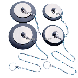 Tapón de goma <span class=keywords><strong>para</strong></span> <span class=keywords><strong>fregadero</strong></span> de <span class=keywords><strong>cocina</strong></span> y baño, cubierta desodorante de drenaje de suelo con cadena, lavabo, tapón de goma <span class=keywords><strong>para</strong></span> drenaje de bañera - Product Image 5