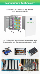Système de stockage d'énergie solaire domestique GSL Energy 51,2 V 628 Ah 20 kWh, batterie solaire au lithium LiFePO4 avec roues, système de stockage d'énergie solaire domestique au lithium LiFePO4 avec roues - Product Image 5