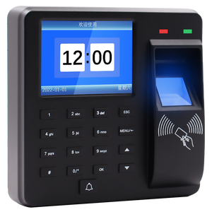 Jingxin 2.4 inch nhiều phương pháp xác thực tùy chọn thẻ ID Chức năng kiểm soát truy cập an toàn máy chấm công vân tay - Product Image 4