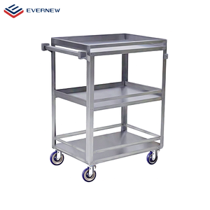 Cucina che serve <span class=keywords><strong>trolley</strong></span> in movimento carrello di cibo con <span class=keywords><strong>4</strong></span> ruote - Product Image 1