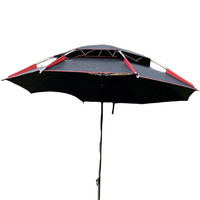 Chariot de camping pliable avec protection solaire, multi-directionnel, imperméable, avec barres en acier, pour véhicules, camping-cars et pêche, pour 3-4 personnes