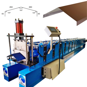 Macchina per la Formatura di Cappucci per Tetti <span class=keywords><strong>in</strong></span> Metallo ad Alta Velocità, Macchina per la Produzione di Cappucci <span class=keywords><strong>Piatti</strong></span> per Tetti - Product Image 1