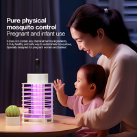 Lampe anti-moustiques suspendue à 360 degrés, piège à insectes tridimensionnel portable, piège à mouches vertical pour restaurant et bureau