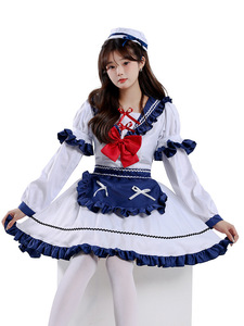 <span class=keywords><strong>Disfraz</strong></span> <span class=keywords><strong>de</strong></span> Cosplay <span class=keywords><strong>de</strong></span> sirvienta <span class=keywords><strong>de</strong></span> Anime japonés para <span class=keywords><strong>mujer</strong></span>, uniforme marino Sexy, traje <span class=keywords><strong>de</strong></span> sombrero, nuevo vestido <span class=keywords><strong>de</strong></span> marinero Lolita para fiestas <span class=keywords><strong>de</strong></span> Halloween - Product Image 5